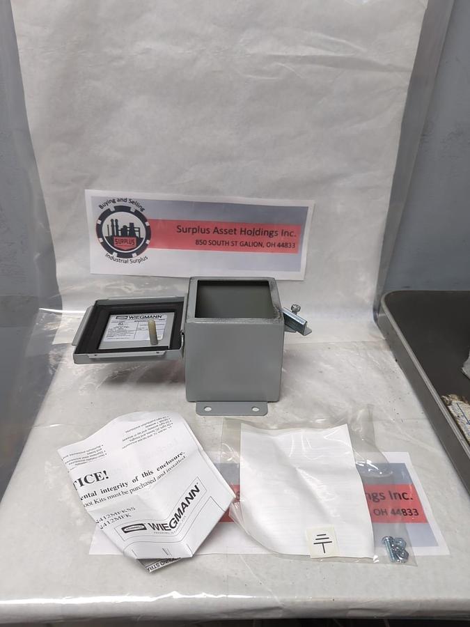 WIEGMANN,B040404CH,TYPE 2 WALL MOUNT ENCLOSURE NOS
