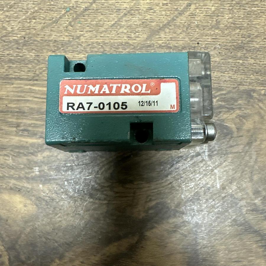 Used Numatrol,RA7-0105,Valve