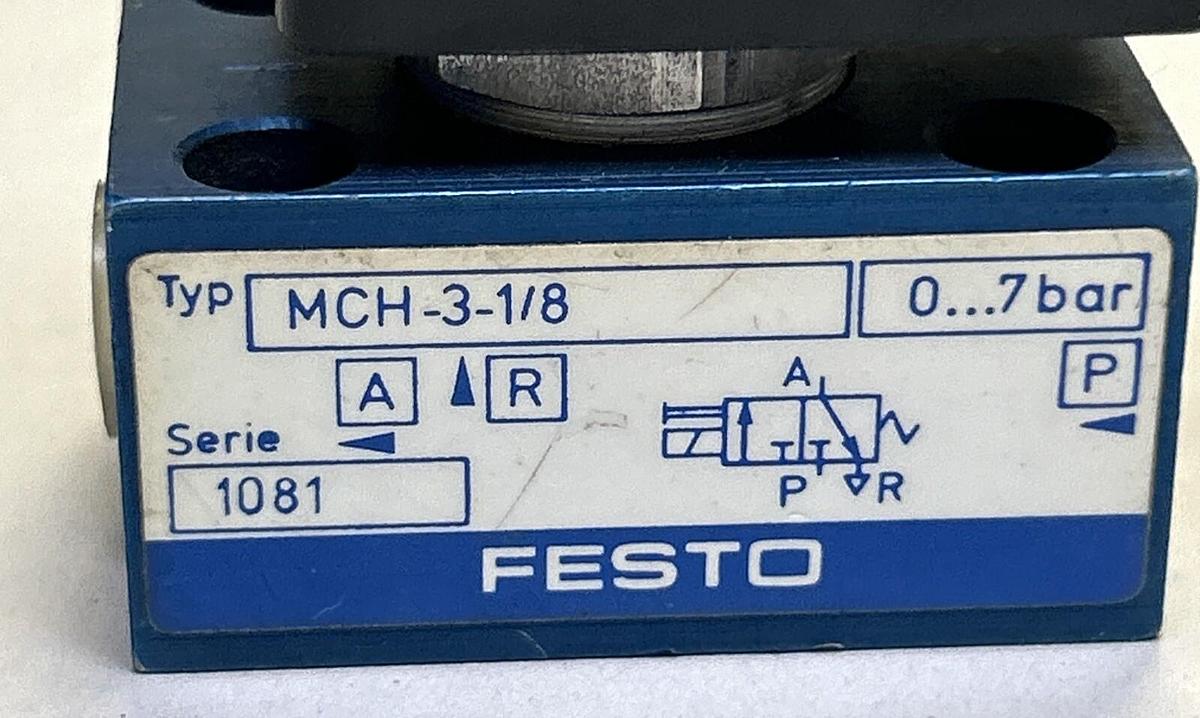 Used FESTO,MCH-3-1/8,SOLENOID VALVE