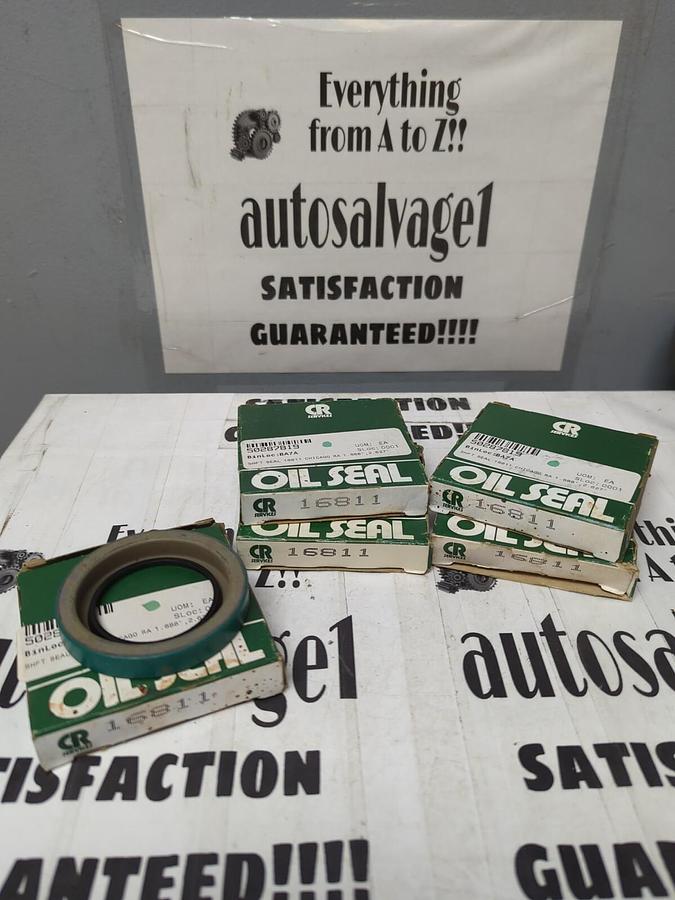 CHICAGO RAWHIDE,16811,OIL SEALS 1.688 IN X 2.627 IN LOT OF 5 NOS