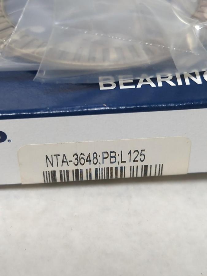 KOYO,NTA-3648;PB;L125,NEEDLE ROLER THRUST BEARING LOT OF 2 NOS