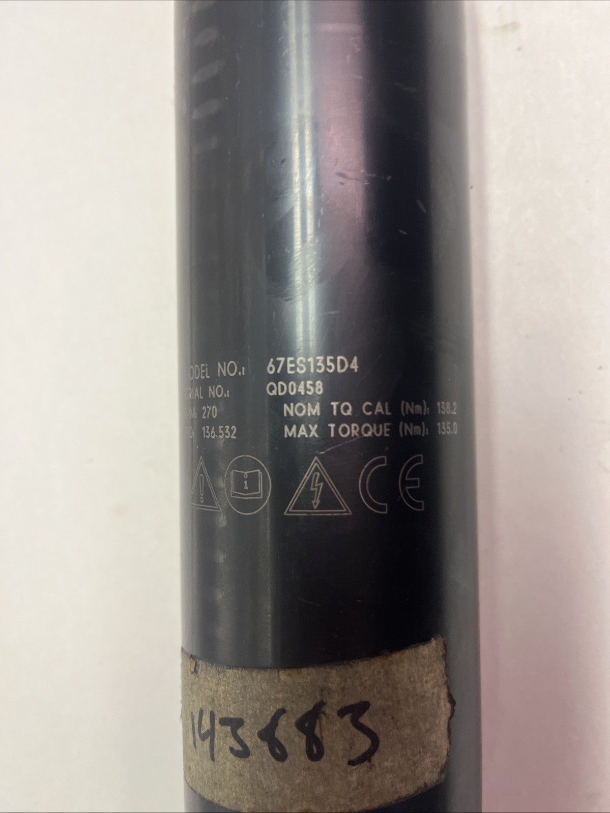 Used CLECO,67ES135D4,TRANSDUCER NUTRUNNER