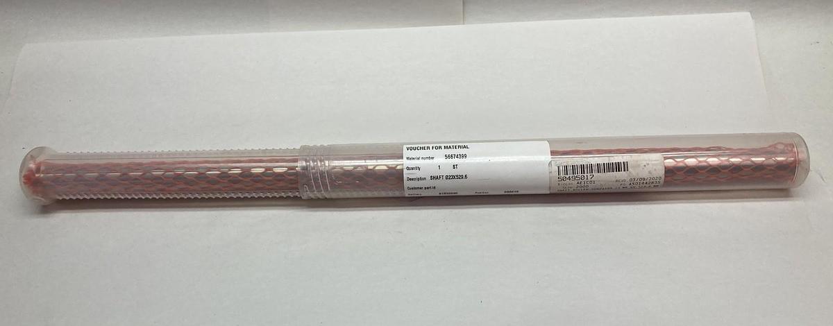 Unbranded,023X529.6,Roller Shaft 23MM