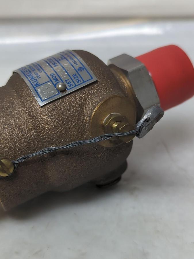 KUNKLE,913BDDM01,VALVE 550PSI 3/4 INCH 80 GPM NOS