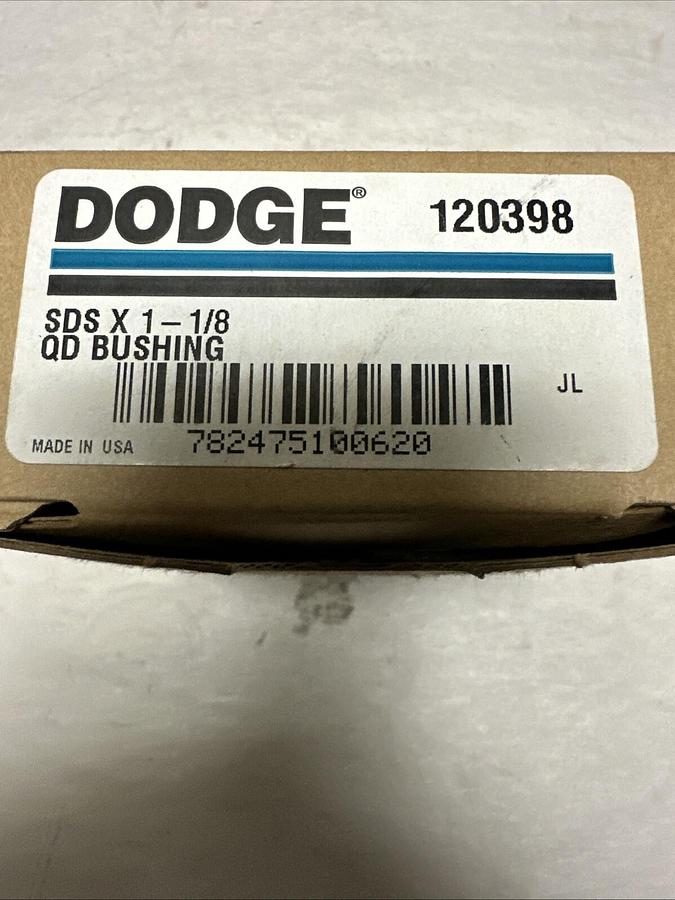 Used Dodge,SDS x 1-1/8",QD Bushing