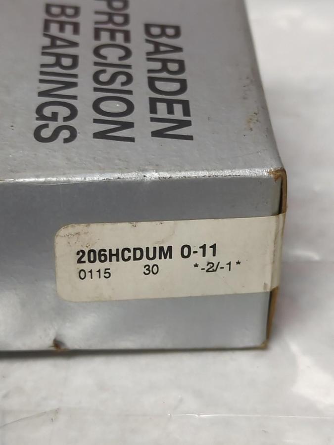 BARDEN,206HCDUM,ANGULAR CONTACT BEARING BOX OF 2  NOS