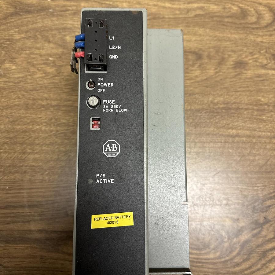 Used Allen Bradley,1771-P7 B,Power Supply Module