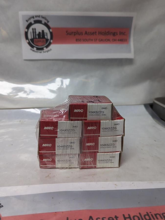 MRC,104KSZZG,BALL BEARING LOT OF 7 NOS