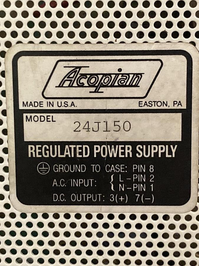 Acopian,24J150,Regulated Power Supply