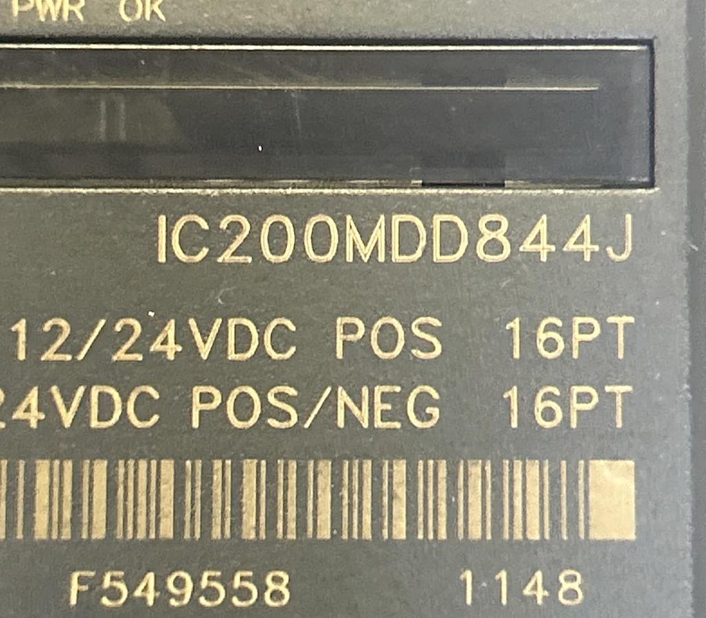Used GE FANUC,IC200MDD844J,MIXED LOGIC INPUT MODULE