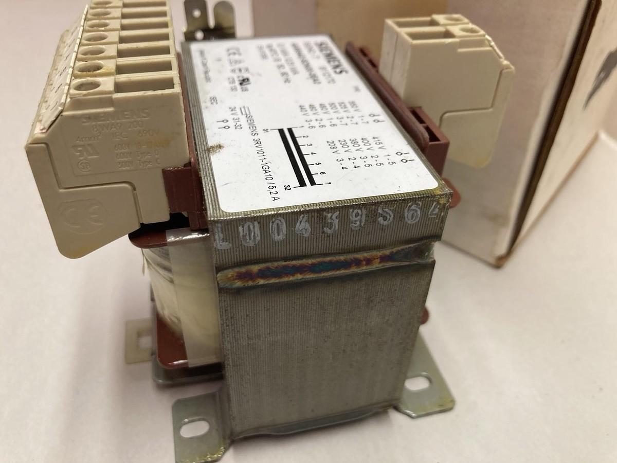 Used Siemens,4AM3442 8DN00 0EA0,Transformer 50/60HZ 0.1/0.31kVA