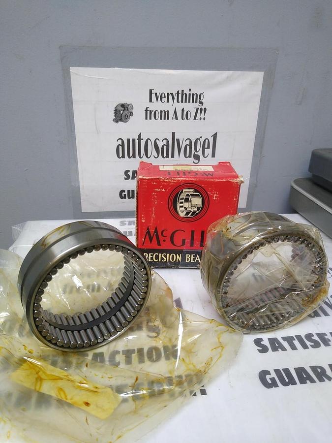 MCGILL,GR-48-N,NEEDLE ROLLER BEARING 3 IN BORE LOT OF 2 ONE HAS NO BOX NOS
