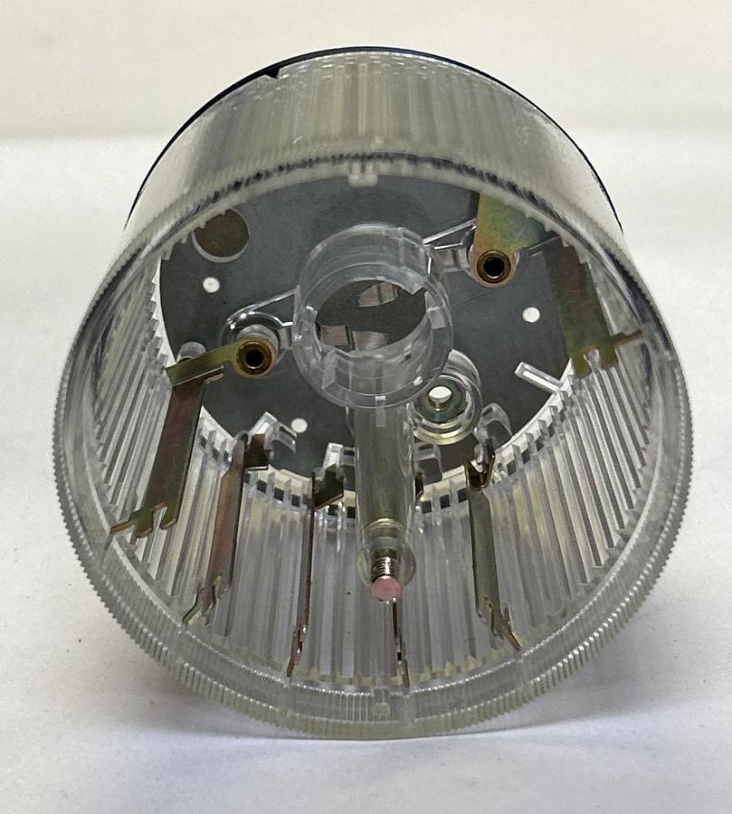 TELEMECANIQUE,XVAC371,CLEAR WHITE STACK LIGHT NOS