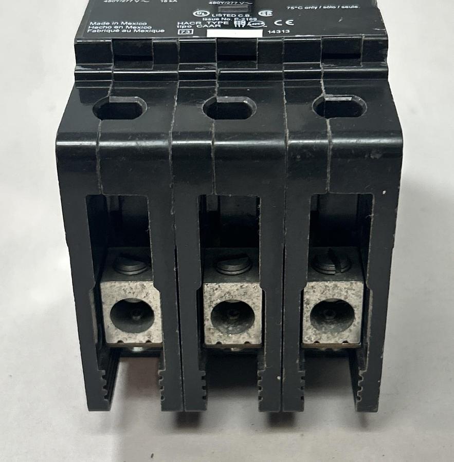 Used SQUARE D,EDB34060,CIRCUIT BREAKER 60A 277V 3P