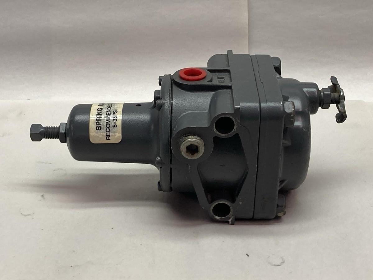 Used Fisher,Type 67AF,Pressure Regulator Spring Range 5-35PSI