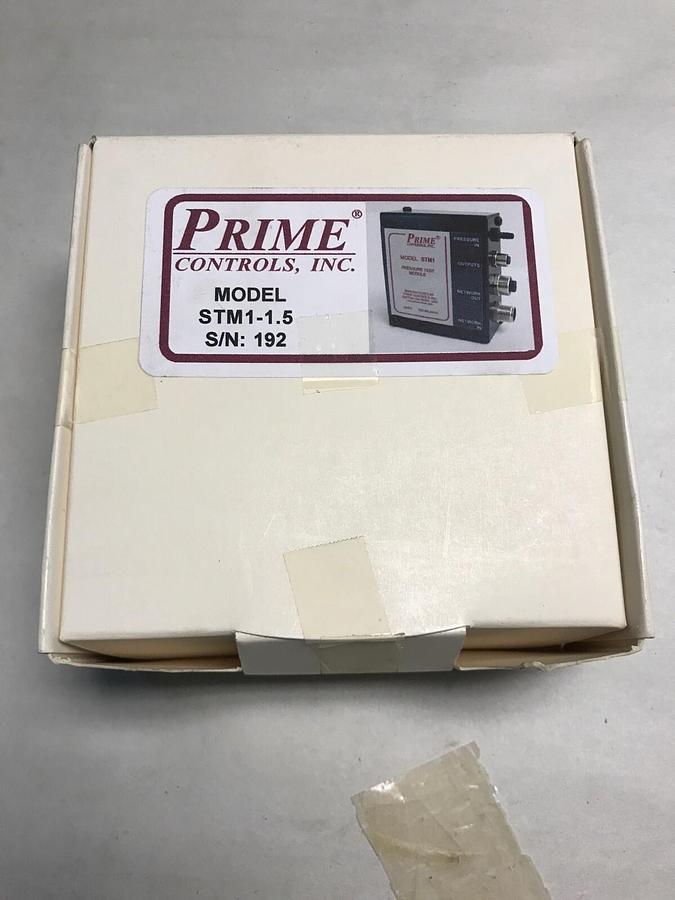 Used Prime Control,STM1-1.5,Pressure Test Module NOS