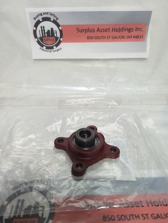 Used NDH,4FE-3/4,4-BOLT FLANGE BEARING 3/4 INCH BORE PRE-OWNED