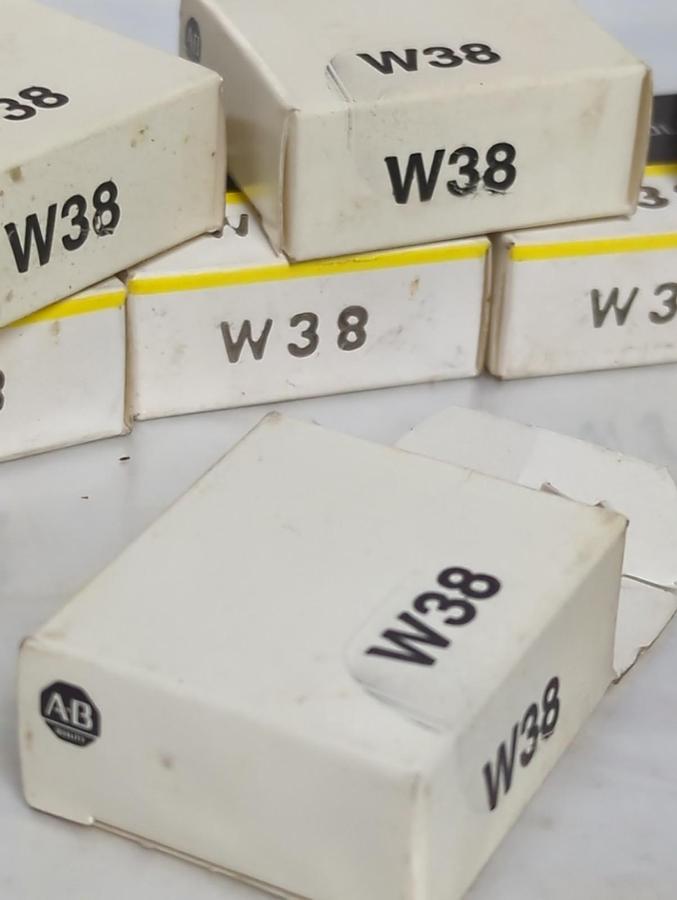 ALLEN BRADLEY,W38,THERMAL OVERLOAD HEATER ELEMENT LOT OF 8 NOS