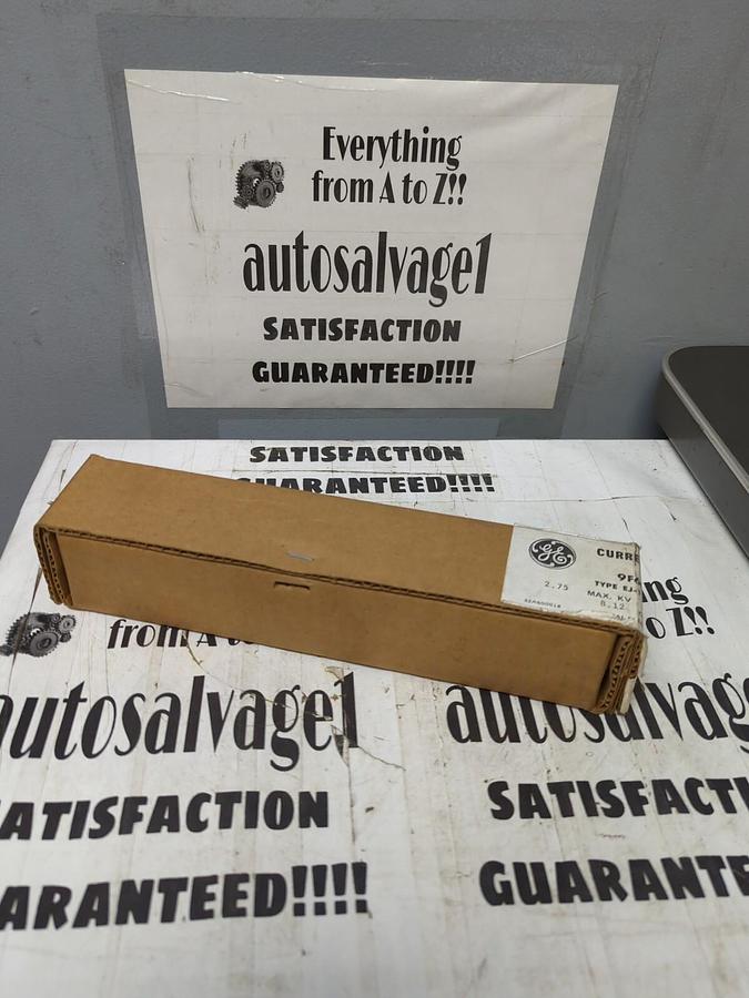 G.E.,9F60B,CURRENT LIMITING FUSE TYPE EJ-1 SIZE B 3E AMP NOS