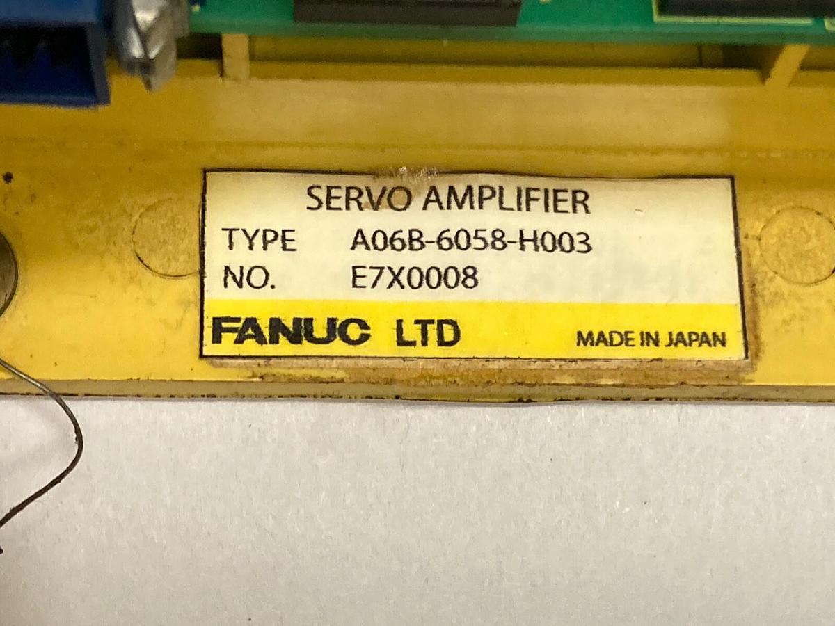 Used Fanuc,A06B-6058-H003,AC Servo Drive
