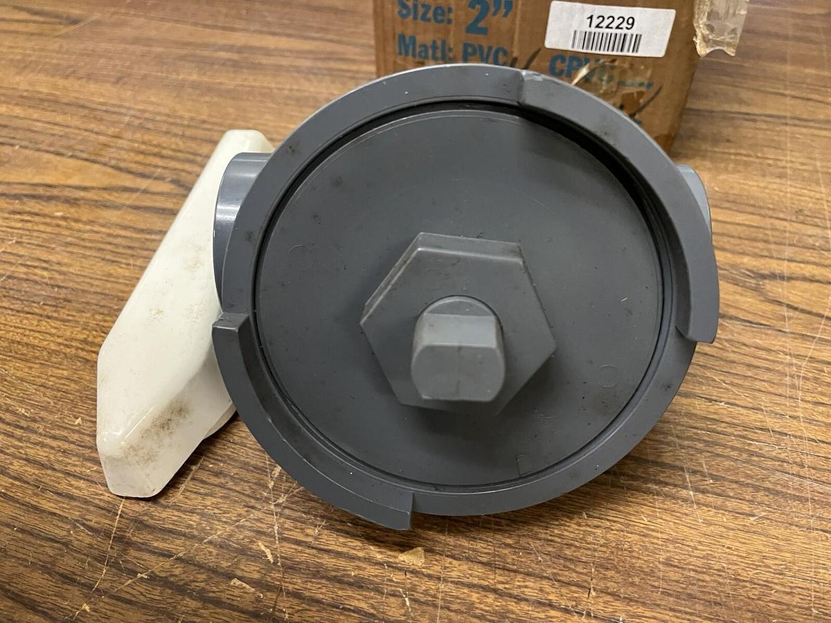 ITT GRINNELL,SERIES 70,2" TOP ENTRY PVC BALL VALVE