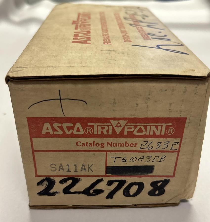 Used ASCO,SA11AK,PRESSURE SWITCH NEW