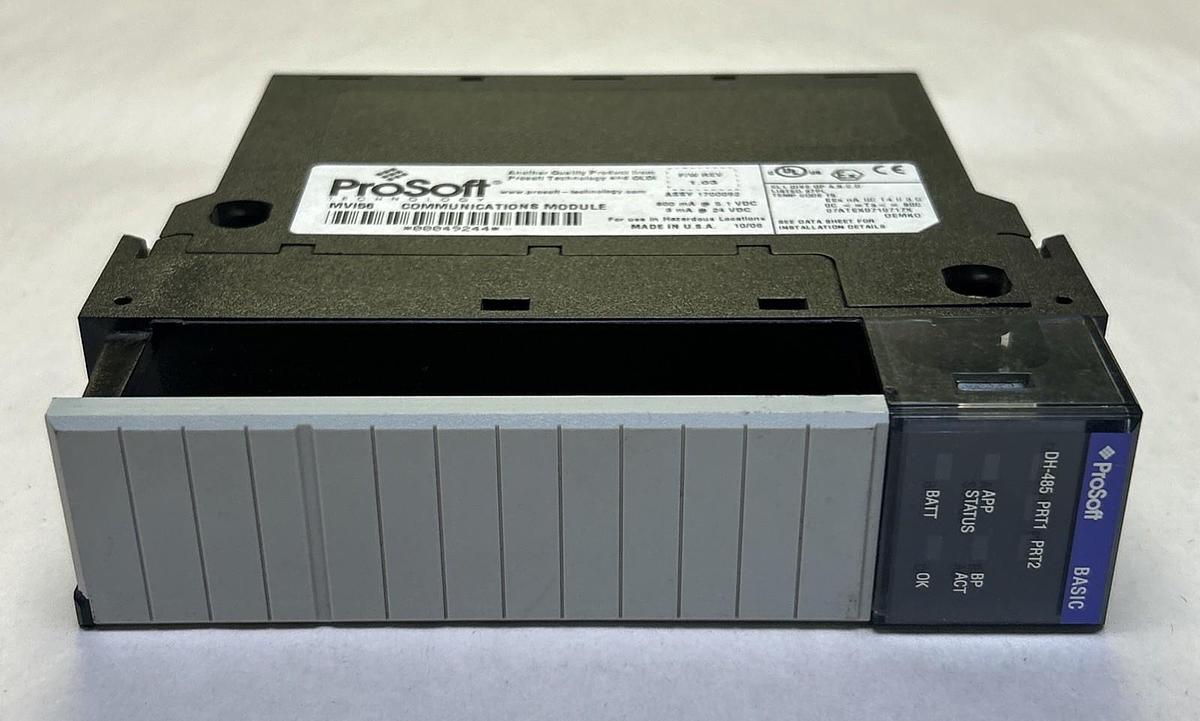 Used PROSOFT,MVI56,COMMUNICATION MODULE