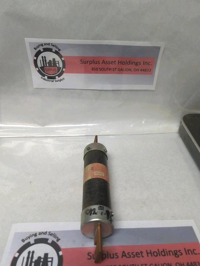 Used COOPER BUSSMANN,FRS-R-125,FUSETRON 125 AMP FUSE PRE-OWNED