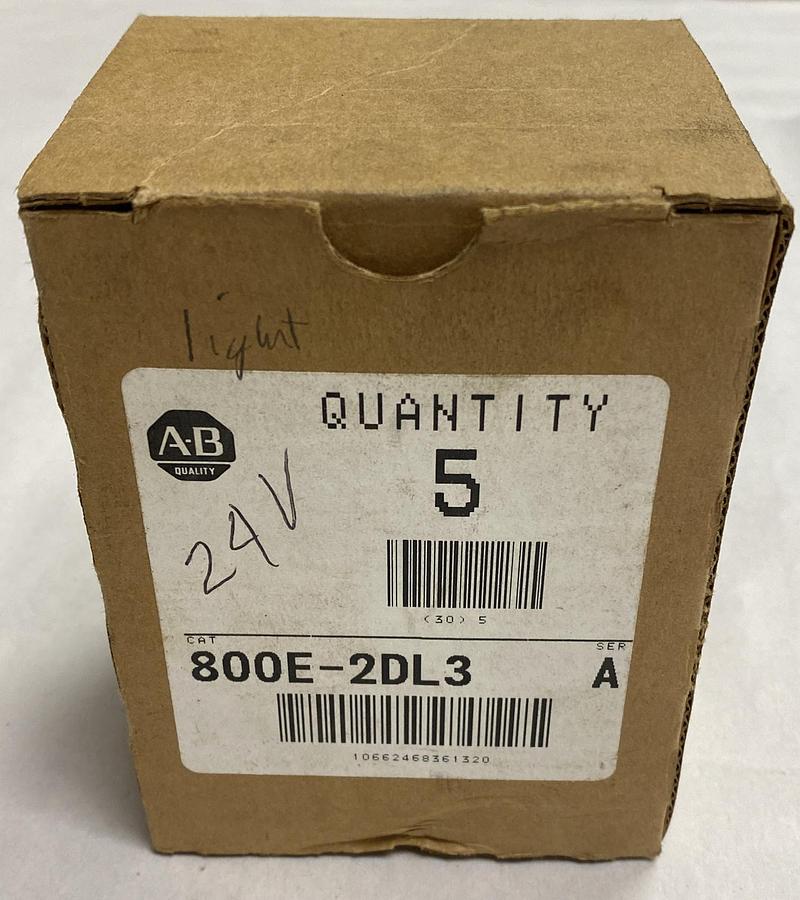 ALLEN BRADLEY,800E-2DL3,FULL VOLTAGE MODULE LOT OF 5 NEW