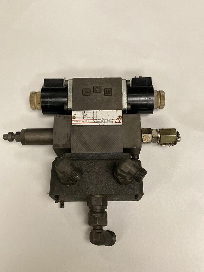 Used Atos,DHU-0711/13/HG-013/250,Hydraulic Directional Control Solenoid Valve