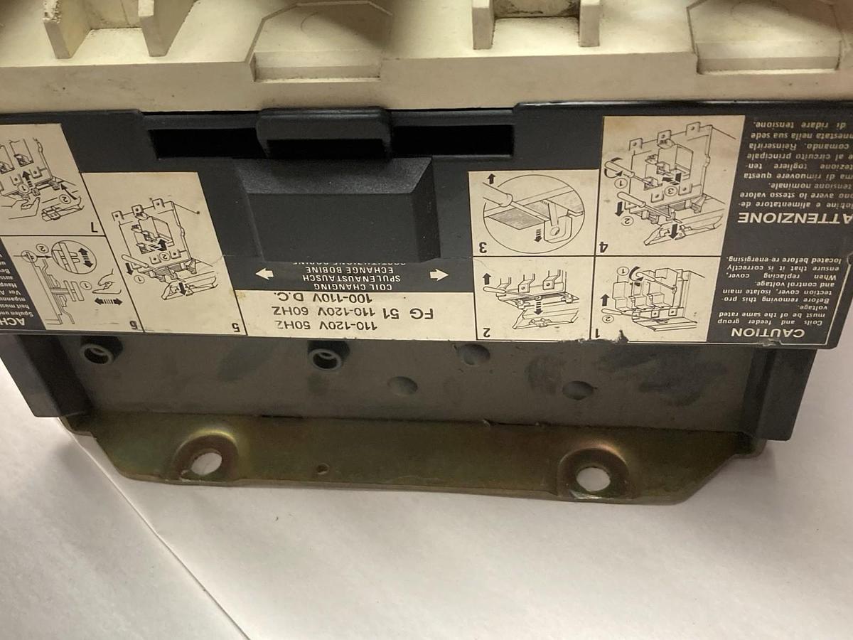 Used Cutler-Hammer,CN15TN3,NEMA Size 6 Contactor Ser B1 3-Phase 540A