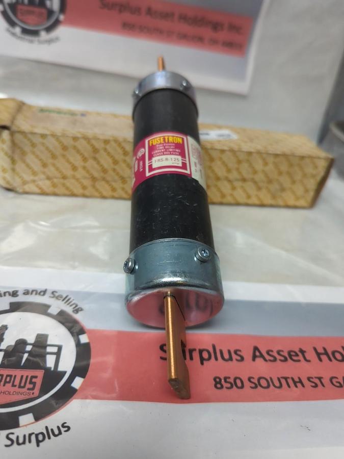 COOPER BUSSMANN,FRS-R-125,FUSETRON 125 AMP FUSE NOS