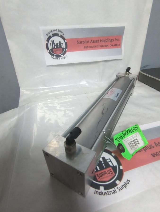Used ADVANCE AUTOMATION,TH-108-300X8 DC,PNEUMATIC CYLINDER 300X8 DC PRE-OWNED