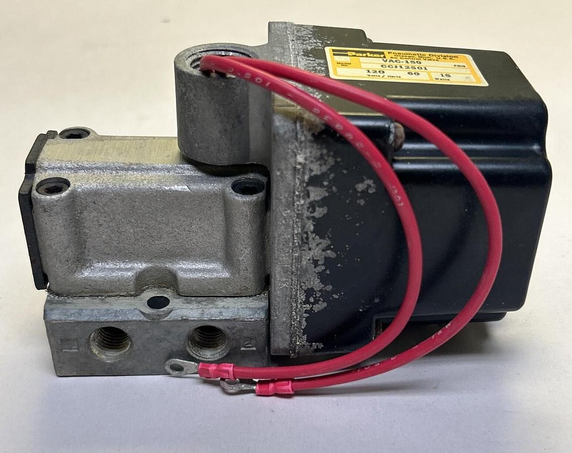 Used PARKER,CCJ12501,SOLENOID VALVE