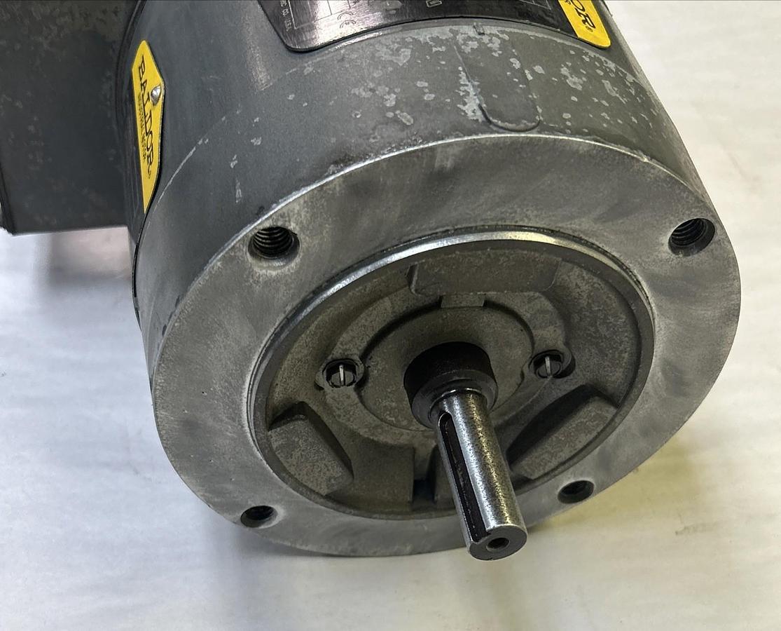 Used BALDOR,VM35455060,INDUSTRIAL MOTOR 1HP 2850RPM 190-220/380-440V 3PH 56C FRAME