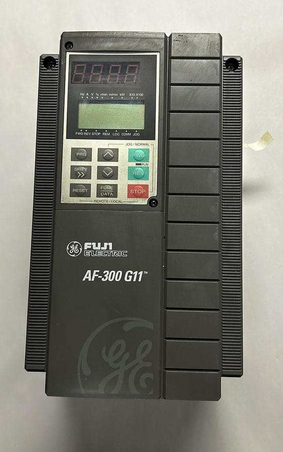 Used FUJI ELECTRIC,6KG1143005X1B1,AF-300G11 AC DRIVE 5HP
