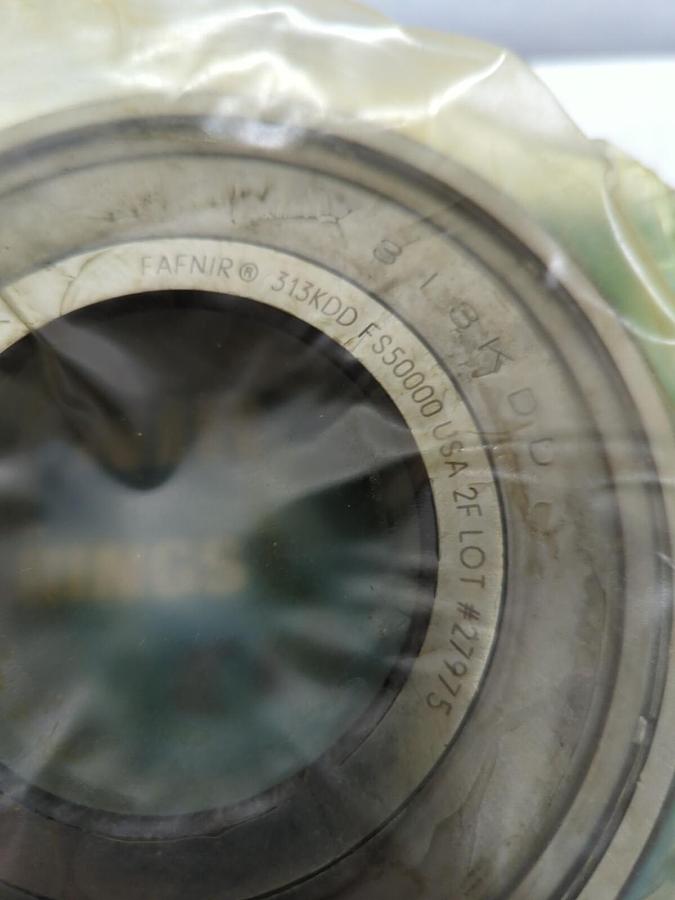 FAFNIR,313KDD,DEEP GROOVE BALL BEARING NOS