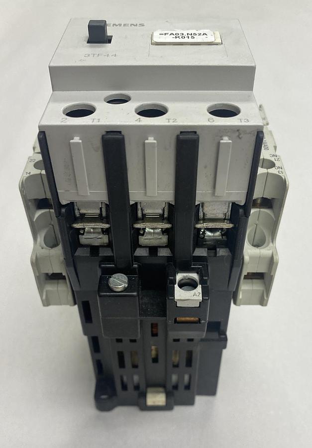 Used Siemens,3TF4422-08,Contactor 55A 600V