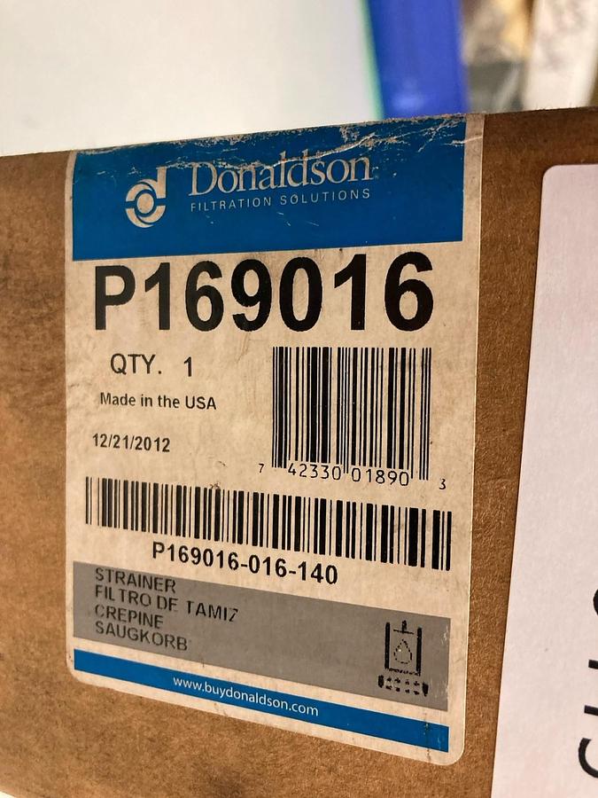 Donaldson,P169016,Hydration Filter Element