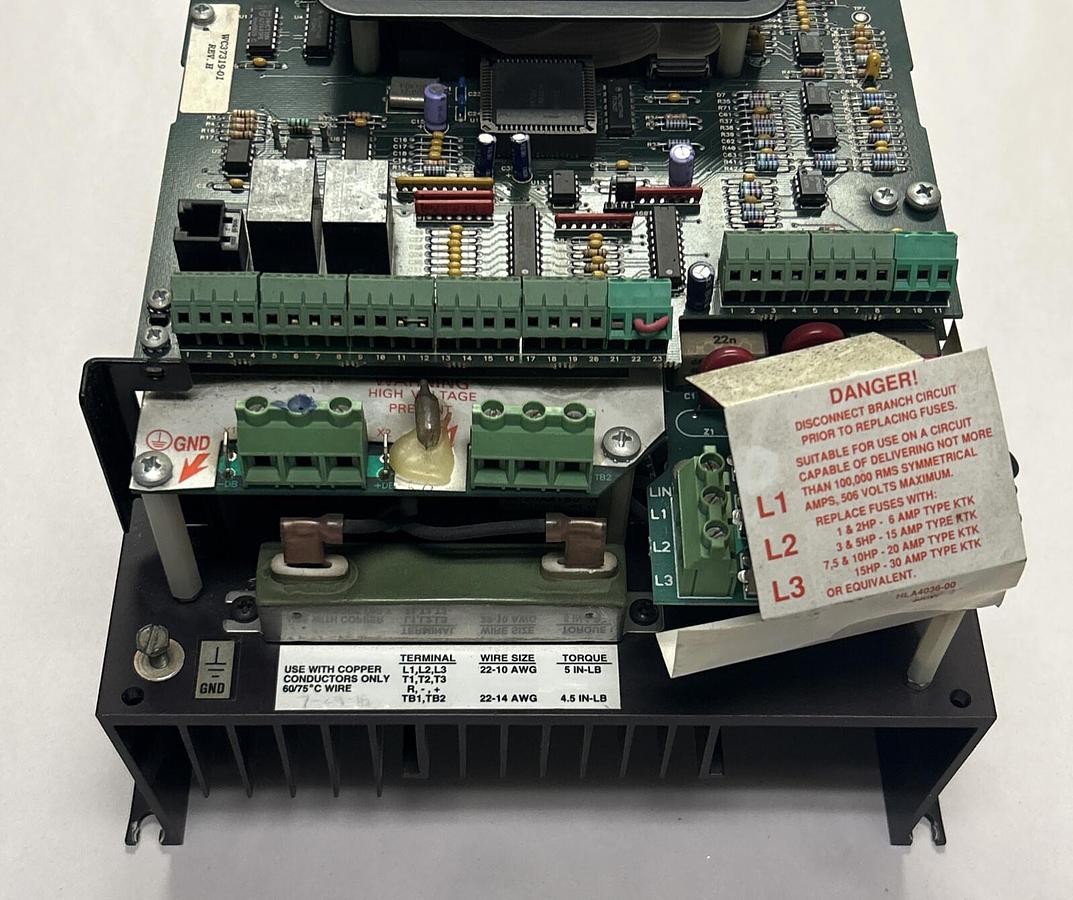 Used SECO DRIVES,SL340100000,AC ADJUSTABLE SPEED DRIVE