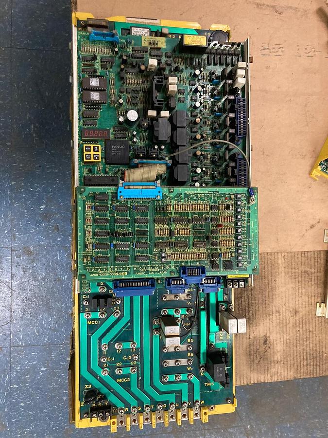 Used Fanuc,A06B-6059-H215#H516,AC Spindle Servo Unit