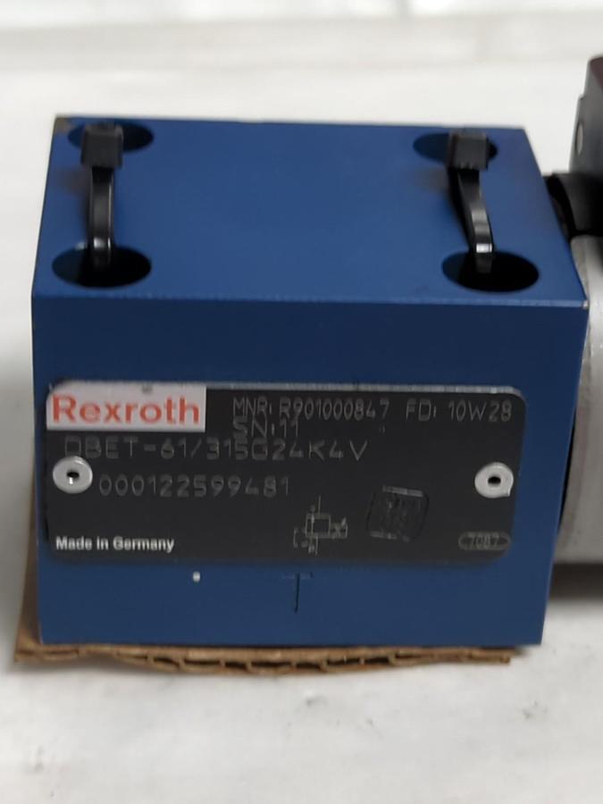 REXROTH,R901000847,PROPORTIONAL RELIEF VALVE DBET-61/315G24K4V NOS
