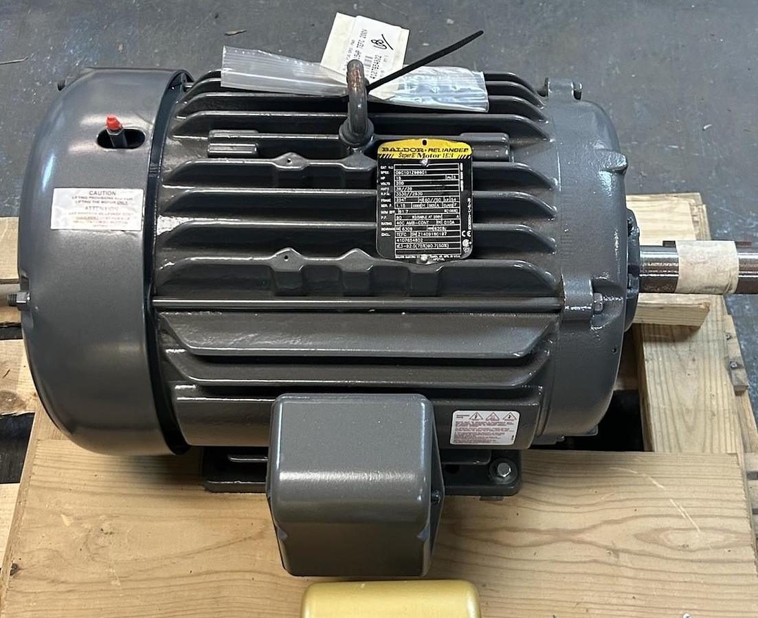 BALDOR,254T,SUPER-E MOTOR 15HP 200V 3530RPM 3PH 254T FRAME