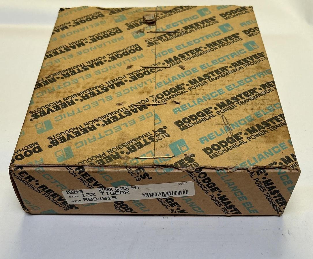 Used DODGE,RRB94915,RISER BLOCK KIT 133 TIGEAR NOS