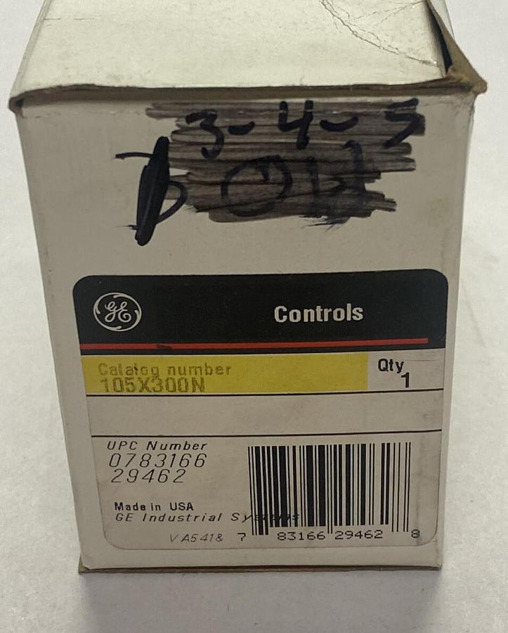 GENERAL ELECTRIC,105X300N,AUXILLARY CONTACT KIT NOS
