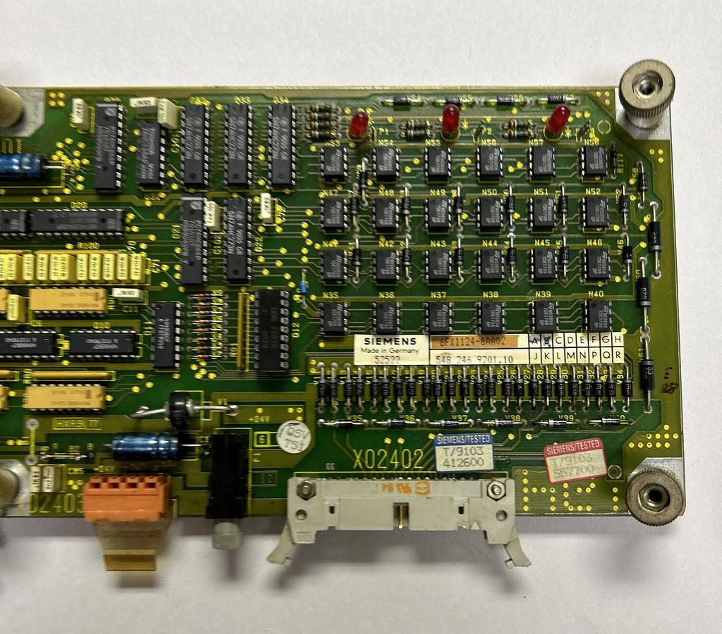 Used SIEMENS,6FX1124-6AA02,I/O DRIVE BOARD