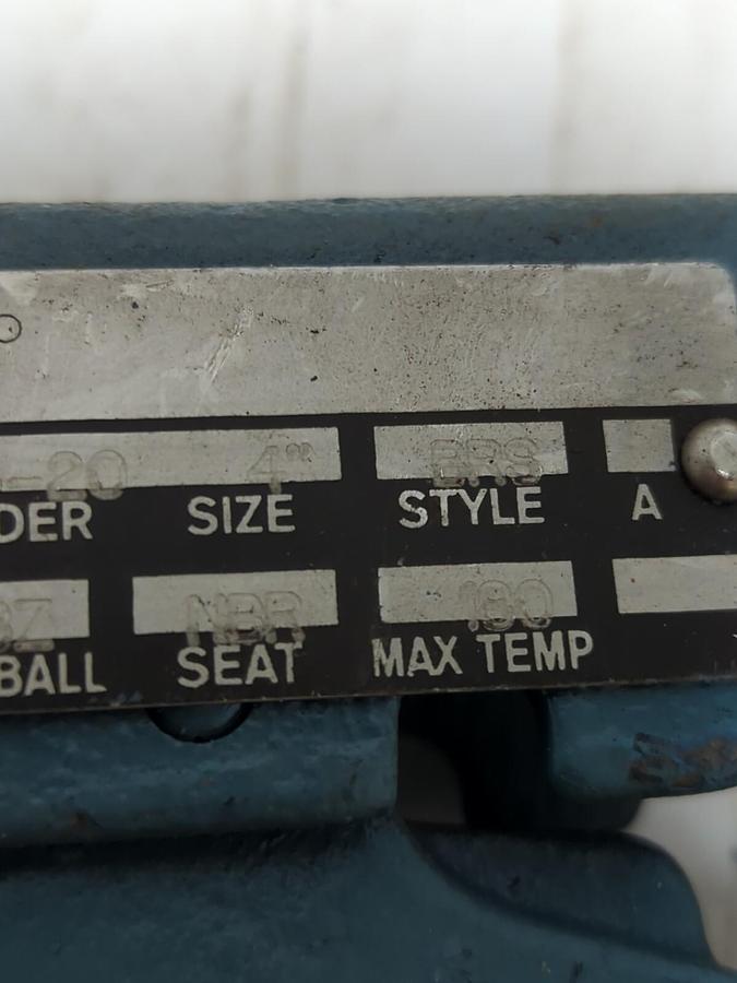 DEZURIK,9333695,4 INCH CONTROL LEVER HANDLE NOS