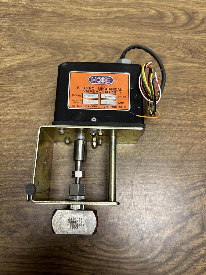 Hoke,0121L2E,Electro-Mechanical Valve Actuator