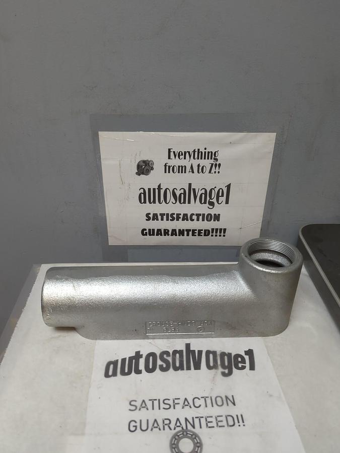 CROUSE-HINDS,BLB6,2 INCH CAST IRON CONDUIT BODY NOS