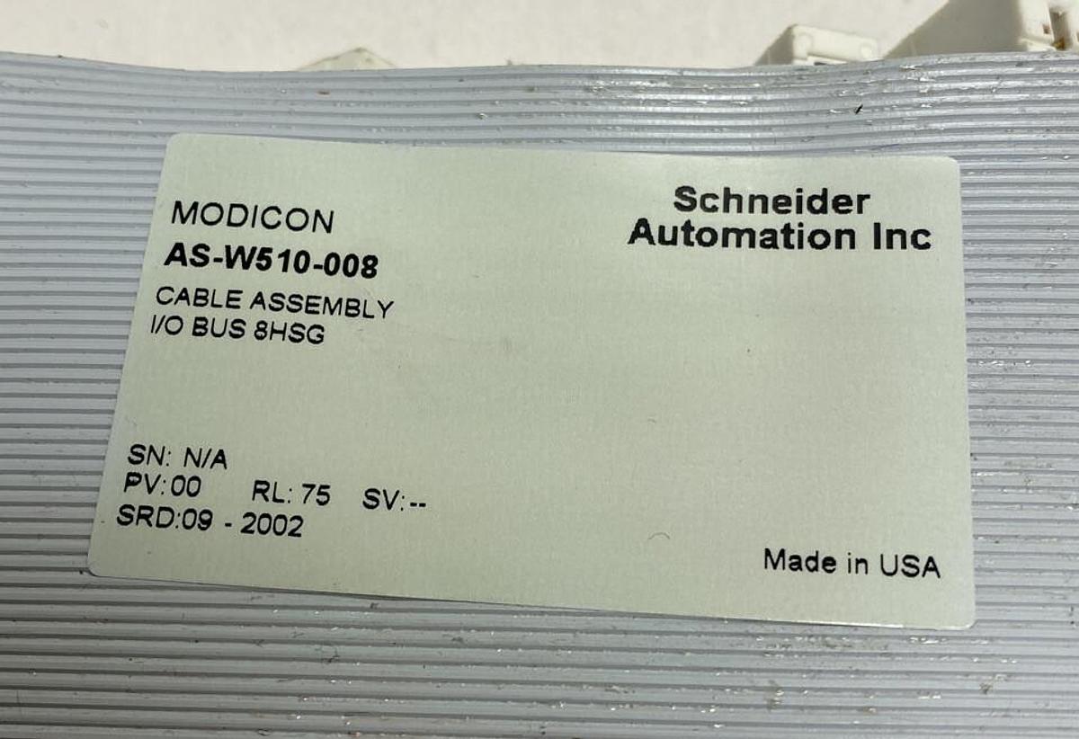 Modicon,AS-W510-008,Cable Assembly